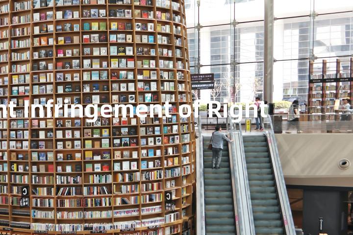 Joint Infringement of Right单词图解，单词释义场景配图