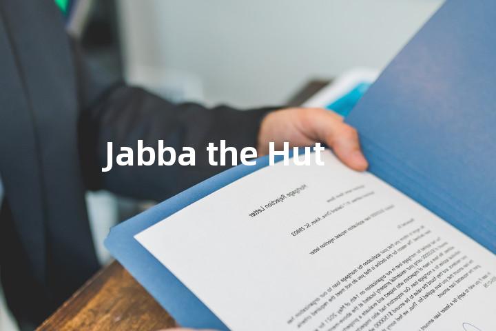 Jabba the Hut单词图解，单词释义场景配图