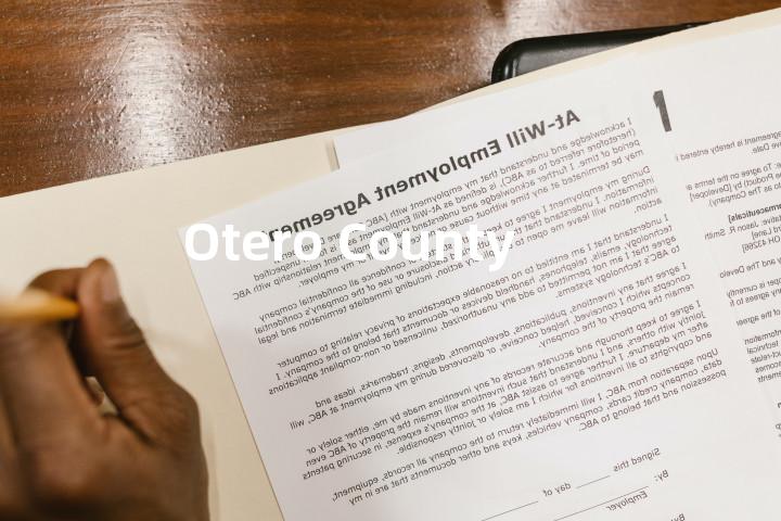 Otero County单词图解，单词释义场景配图