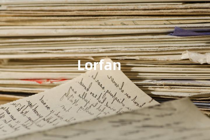 Lorfan单词图解，单词释义场景配图