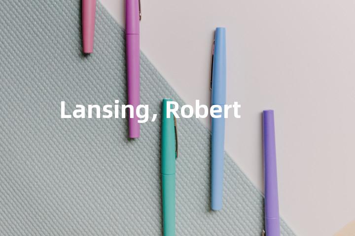 Lansing, Robert单词图解，单词释义场景配图