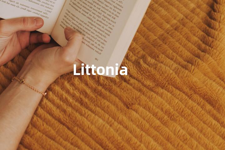 Littonia单词图解，单词释义场景配图
