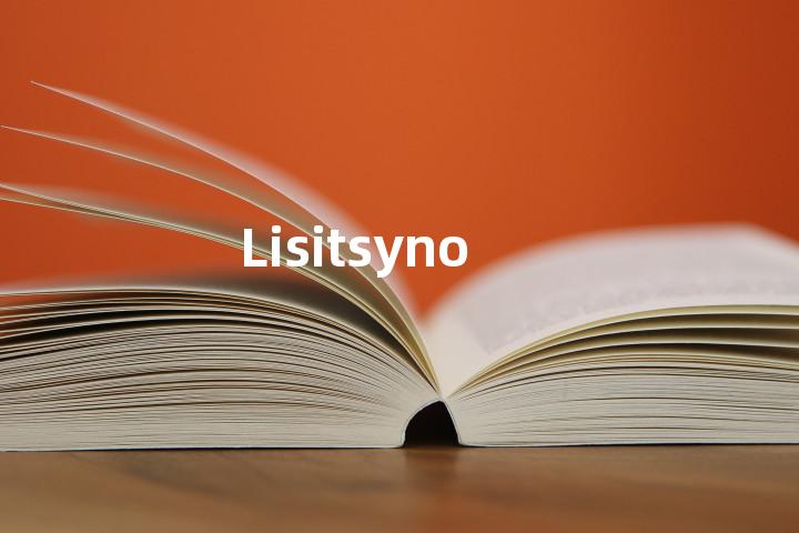 Lisitsyno单词图解，单词释义场景配图