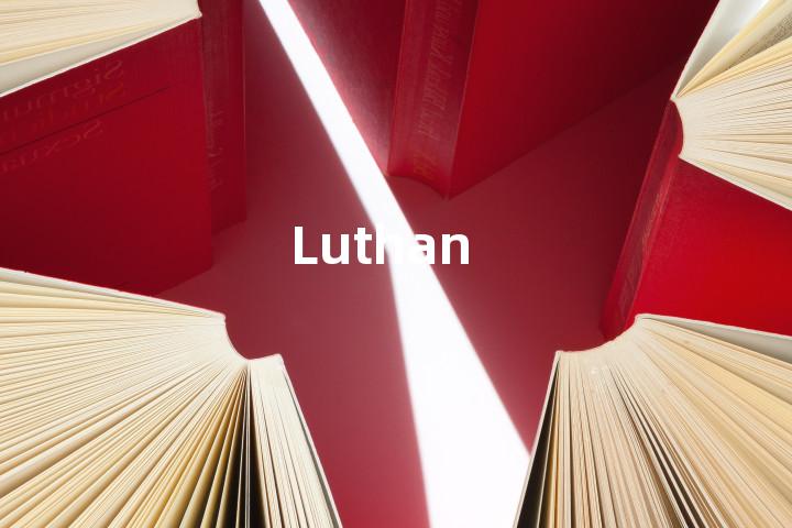 Luthan单词图解，单词释义场景配图