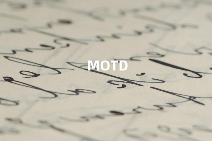 MOTD单词图解，单词释义场景配图