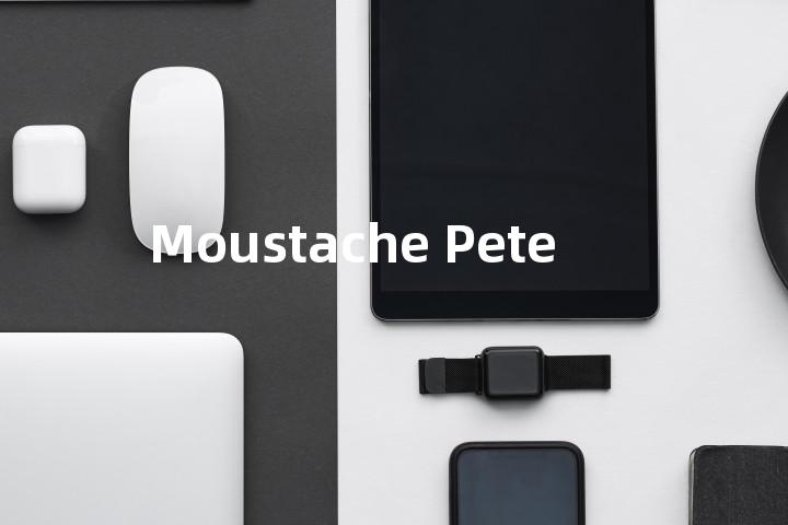 Moustache Pete单词图解，单词释义场景配图