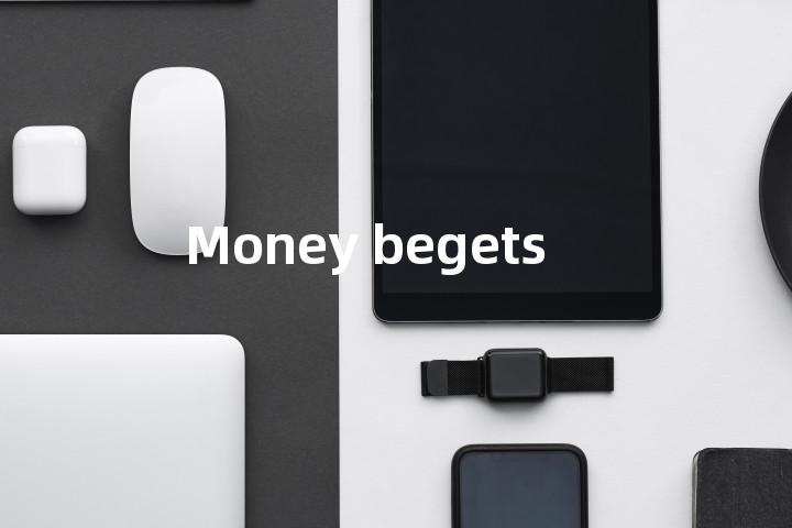 Money begets单词图解，单词释义场景配图