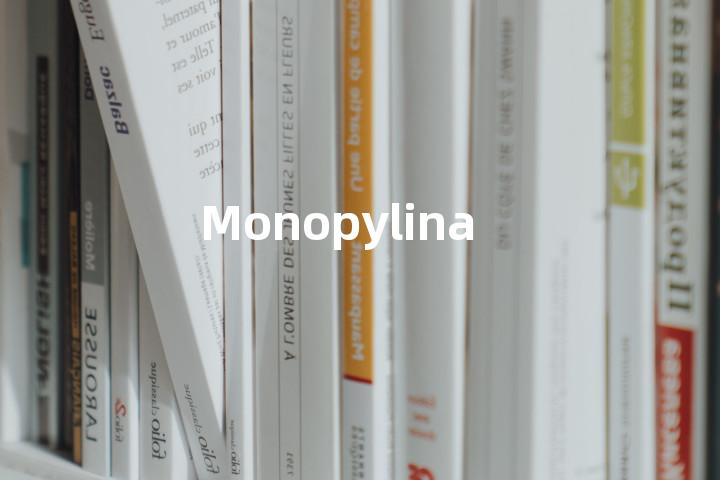 Monopylina单词图解，单词释义场景配图