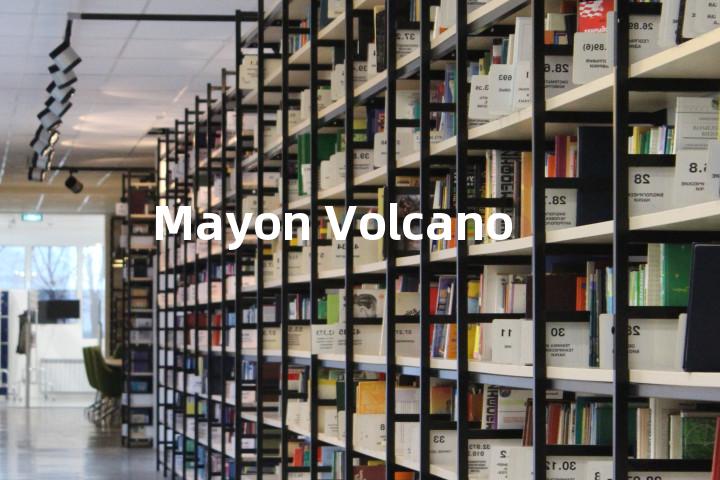 Mayon Volcano单词图解，单词释义场景配图