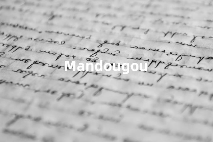 Mandougou单词图解，单词释义场景配图
