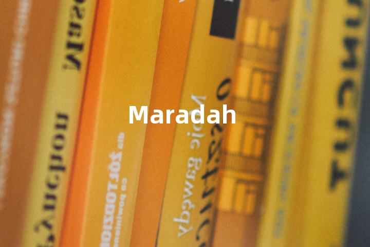 Maradah单词图解，单词释义场景配图