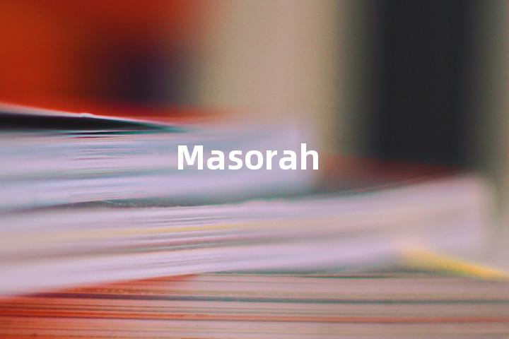 Masorah