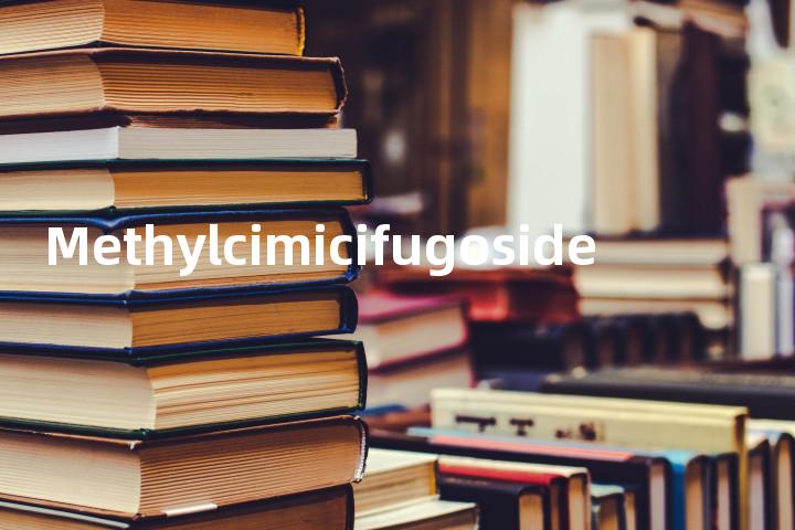 Methylcimicifugoside单词图解，单词释义场景配图