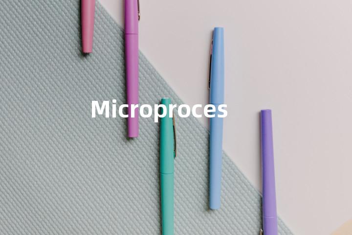 Microprocessor