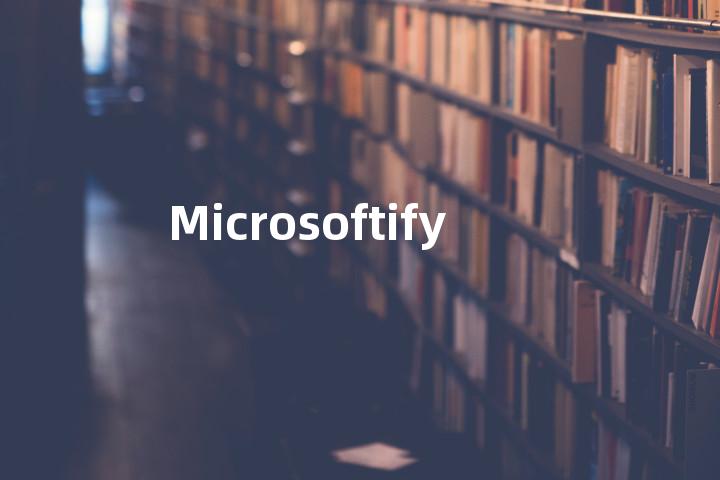 Microsoftify单词图解，单词释义场景配图
