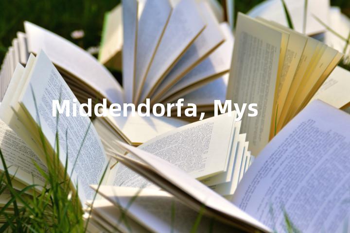Middendorfa, Mys单词图解，单词释义场景配图