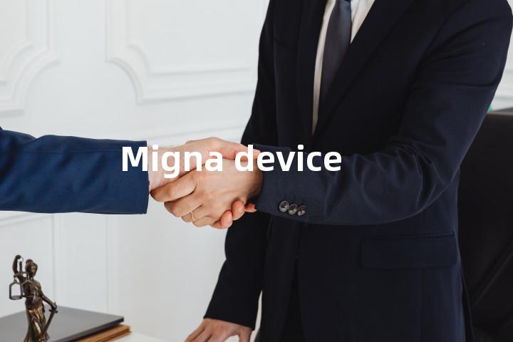 Migna device单词图解，单词释义场景配图