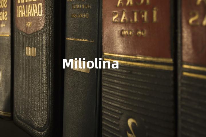 Miliolina单词图解，单词释义场景配图