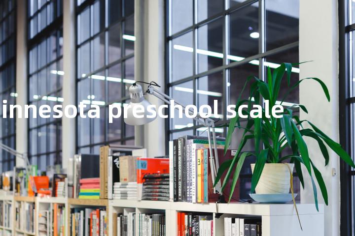 Minnesota preschool scale单词图解，单词释义场景配图
