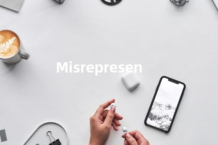 Misrepresentation