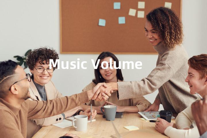 Music Volume单词图解，单词释义场景配图