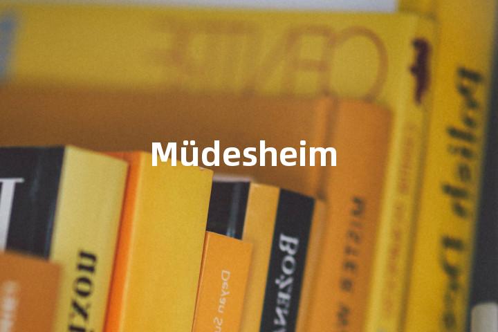 Müdesheim单词图解，单词释义场景配图