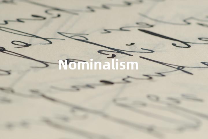 Nominalism