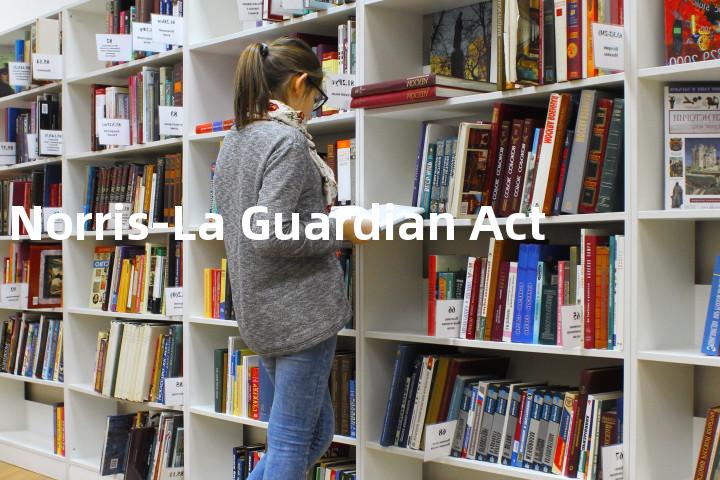 Norris-La Guardian Act单词图解，单词释义场景配图