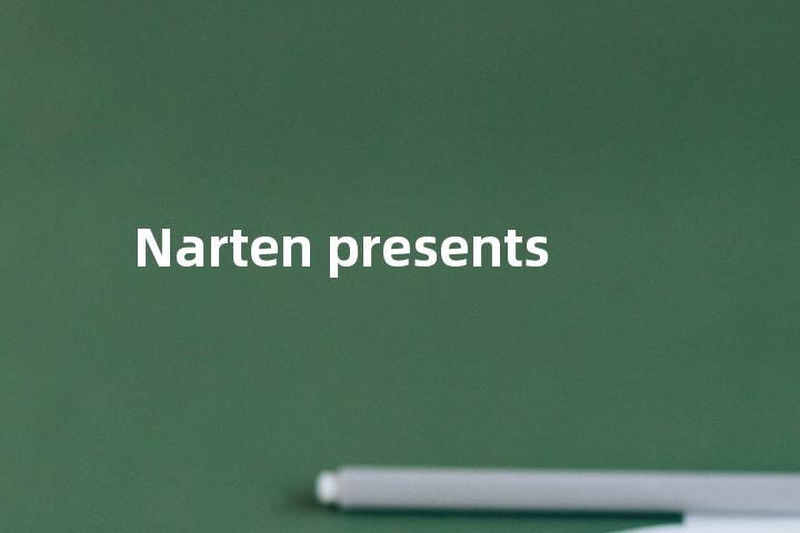 Narten presents单词图解，单词释义场景配图