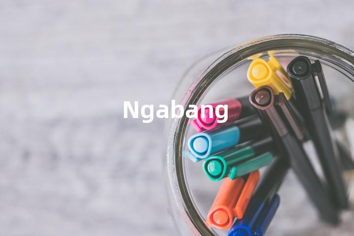 Ngabang单词图解，单词释义场景配图
