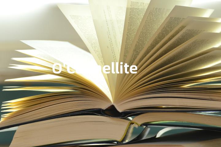 O'Connellite单词图解，单词释义场景配图