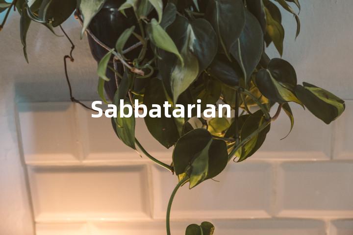 Sabbatarian