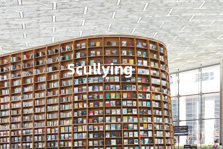 Scullying单词图解，单词释义场景配图