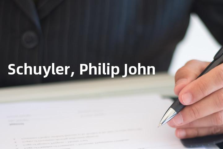 Schuyler, Philip John单词图解，单词释义场景配图