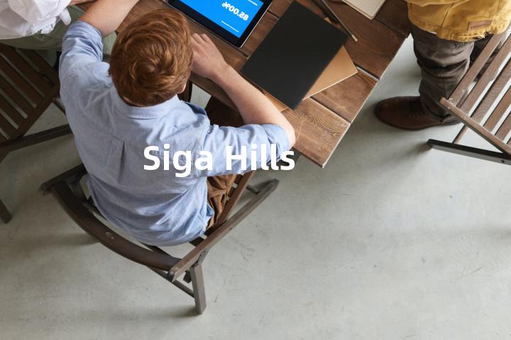 Siga Hills单词图解，单词释义场景配图