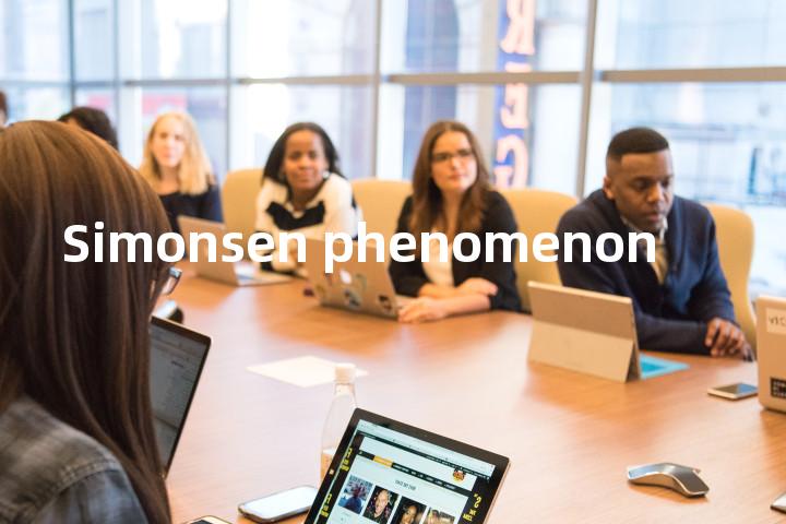 Simonsen phenomenon单词图解，单词释义场景配图