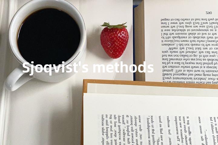 Sjoqvist's methods单词图解，单词释义场景配图