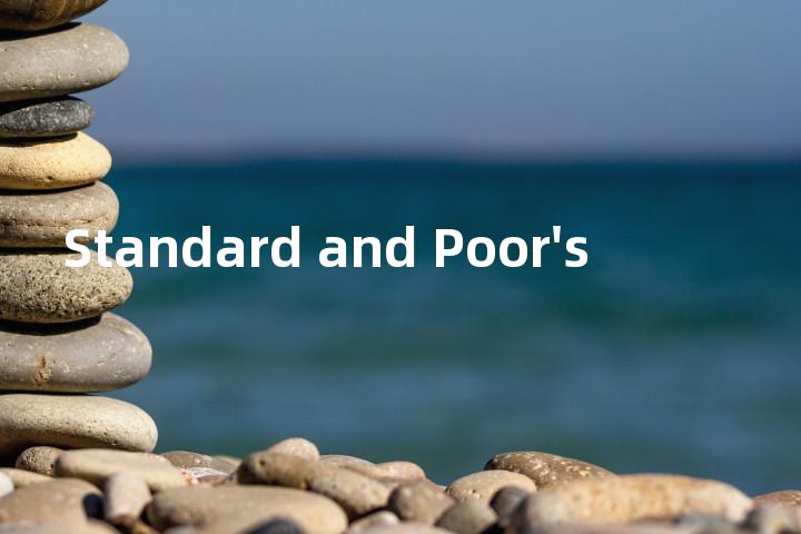 Standard and Poor's单词图解，单词释义场景配图