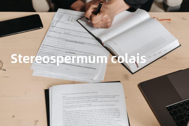 Stereospermum colais单词图解，单词释义场景配图