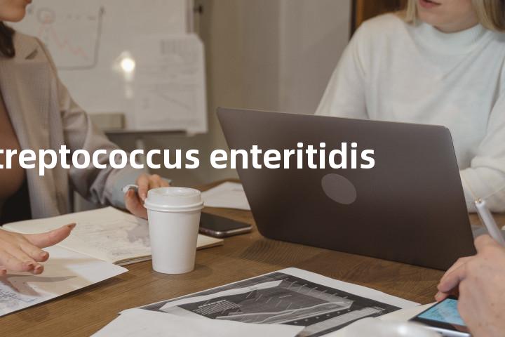 Streptococcus enteritidis单词图解，单词释义场景配图