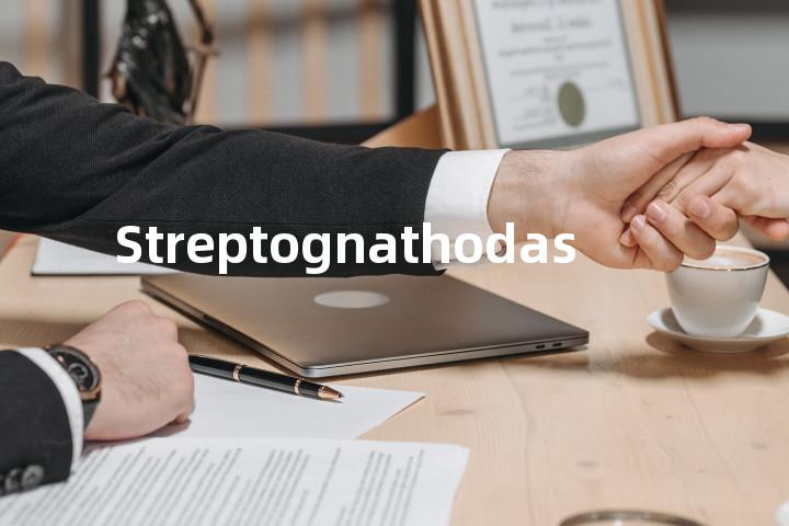 Streptognathodas单词图解，单词释义场景配图