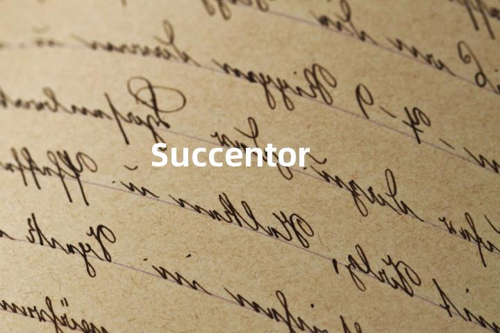 Succentor