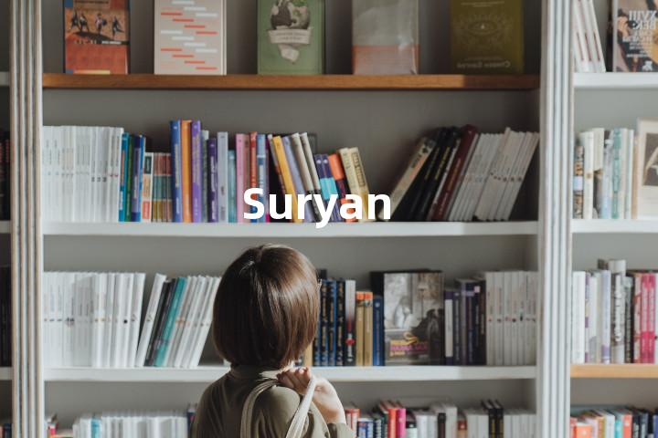 Suryan单词图解，单词释义场景配图
