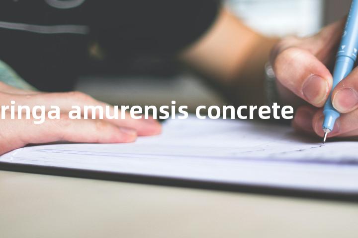 Syringa amurensis concrete单词图解，单词释义场景配图
