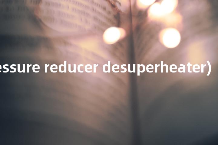 PRDH (pressure reducer desuperheater)单词图解，单词释义场景配图