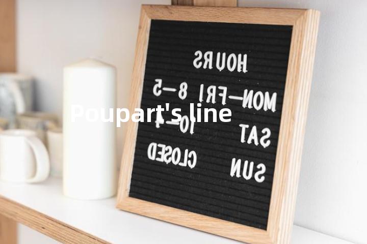 Poupart's line单词图解，单词释义场景配图