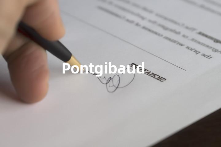 Pontgibaud单词图解，单词释义场景配图