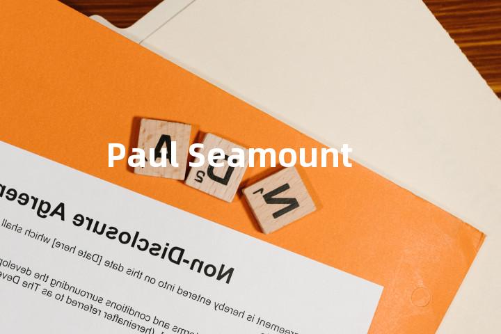 Paul Seamount单词图解，单词释义场景配图