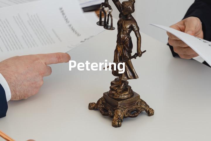 Petering