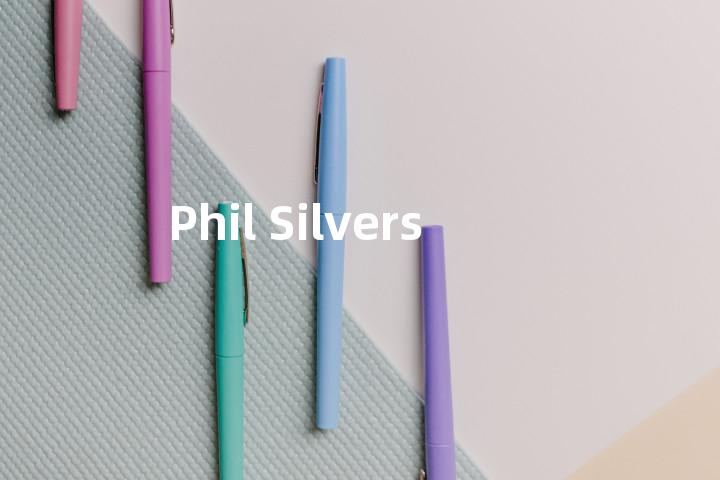 Phil Silvers单词图解，单词释义场景配图